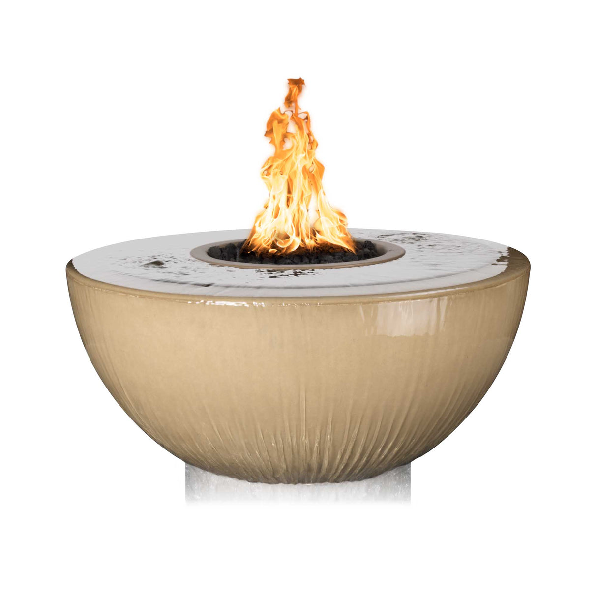 38" Sedona Fire & Water Bowl - 360 Spill