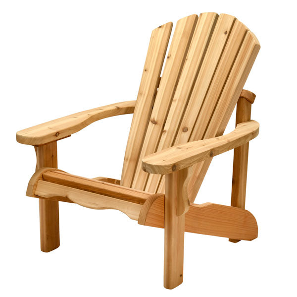 Dundalk Leisurecraft Canadian Timber Adirondack Chair Red Cedar