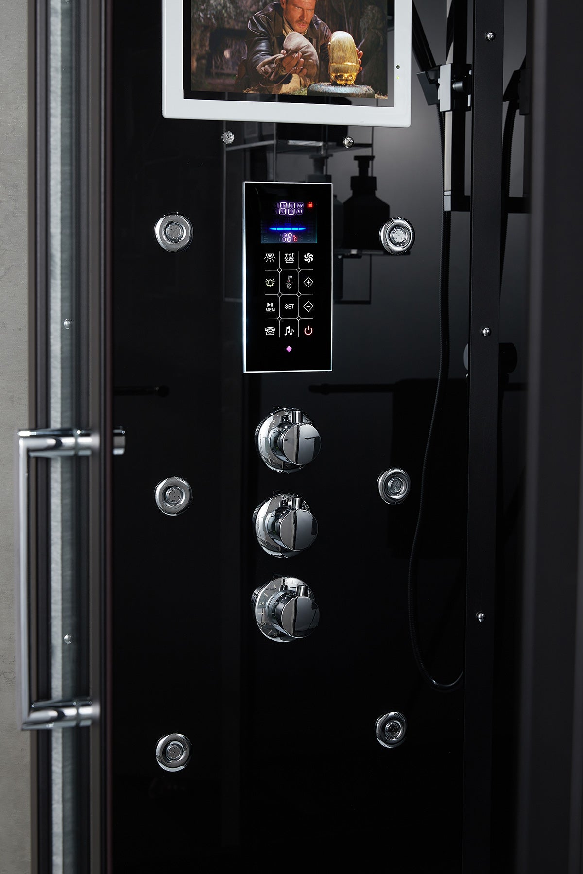 Maya Bath Anzio Steam Shower With TV