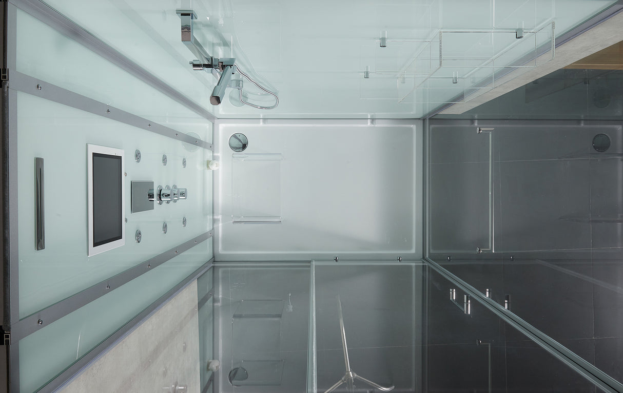 Maya Bath Anzio Steam Shower With TV