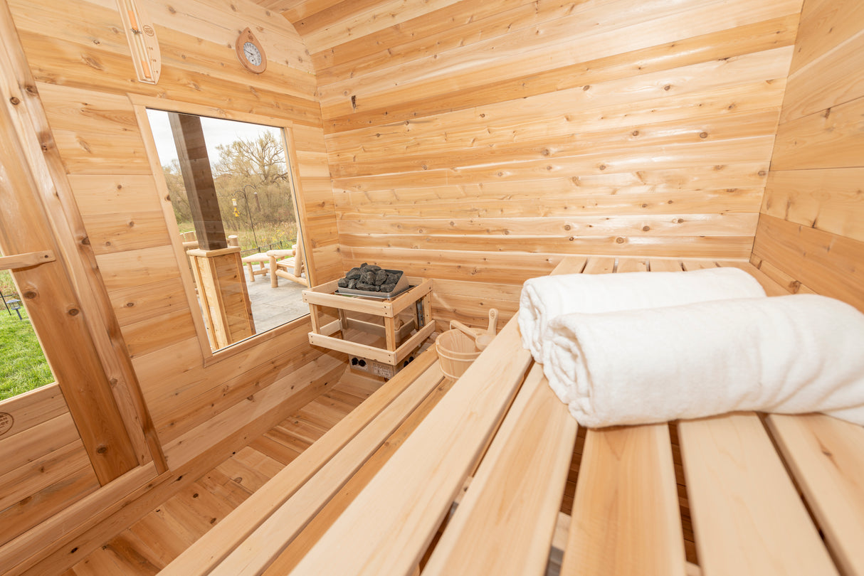 Dundalk Leisurecraft Canadian Timber 4 Person LUNA Sauna CTC22LU