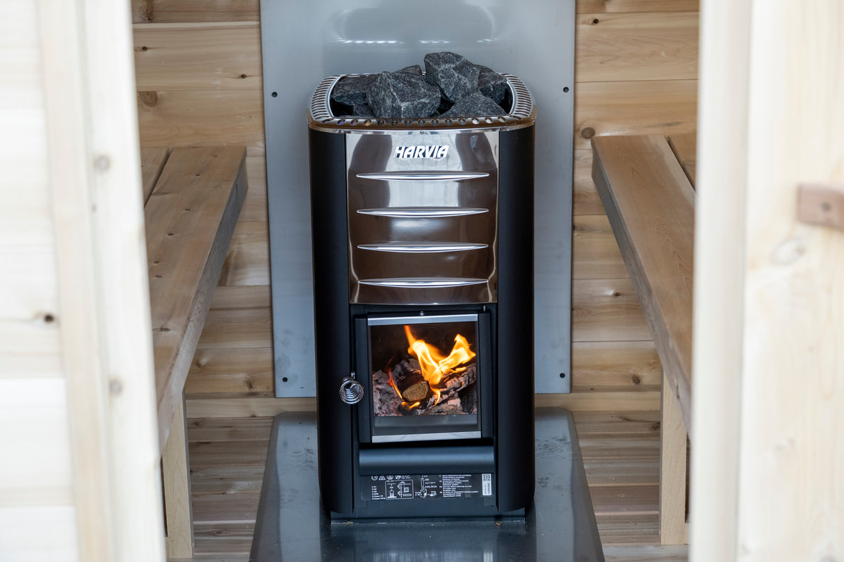 Shop for the Dundalk Leisurecraft 4-Person Canadian Timber Minipod Sauna - Experience Relaxation and Wellness at Home