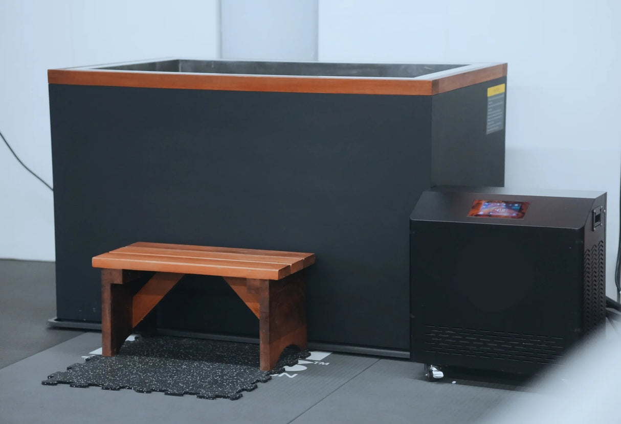 2024 Dynamic Cold Therapy Cuboid: Premium Stainless Steel Cold Plunge Ice Bath & WiFi-Enabled Cold/Heat Chiller