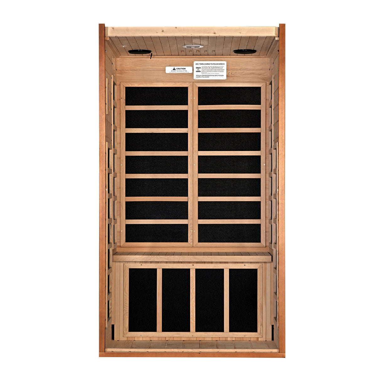 Dynamic Barcelona Elite 1-2 Person Ultra-Low EMF Infrared Sauna - Premium Quality Wellness Product by Aurora Sanctuary