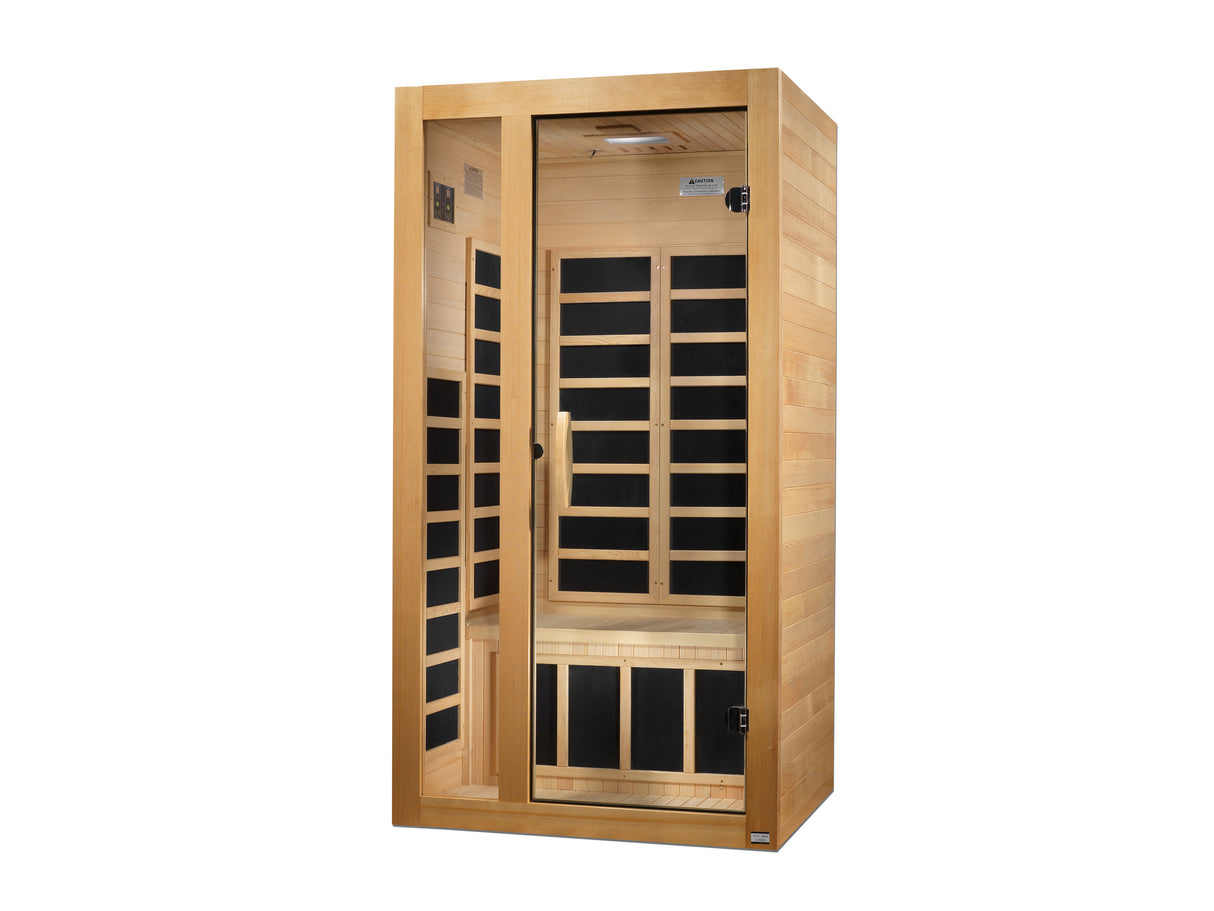 Dynamic Gracia 1-2 Person Low EMF Far Infrared Sauna - Premium Relaxation at Aurora Sanctuary