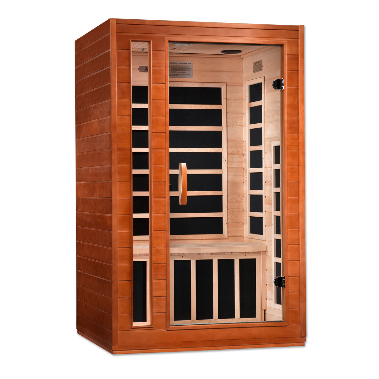Dynamic Cordoba Elite 2-Person Low EMF Infrared Sauna - Luxurious and Effective Heating Experience