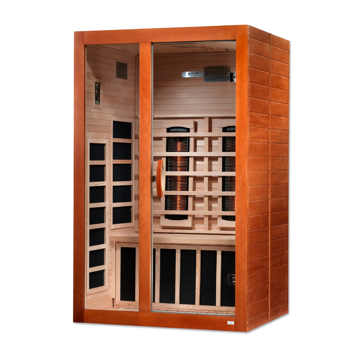 Dynamic Santiago 2-Person Near-Zero EMF Far Infrared Sauna - Quality Wellness Equipment at Aurora Sanctuary