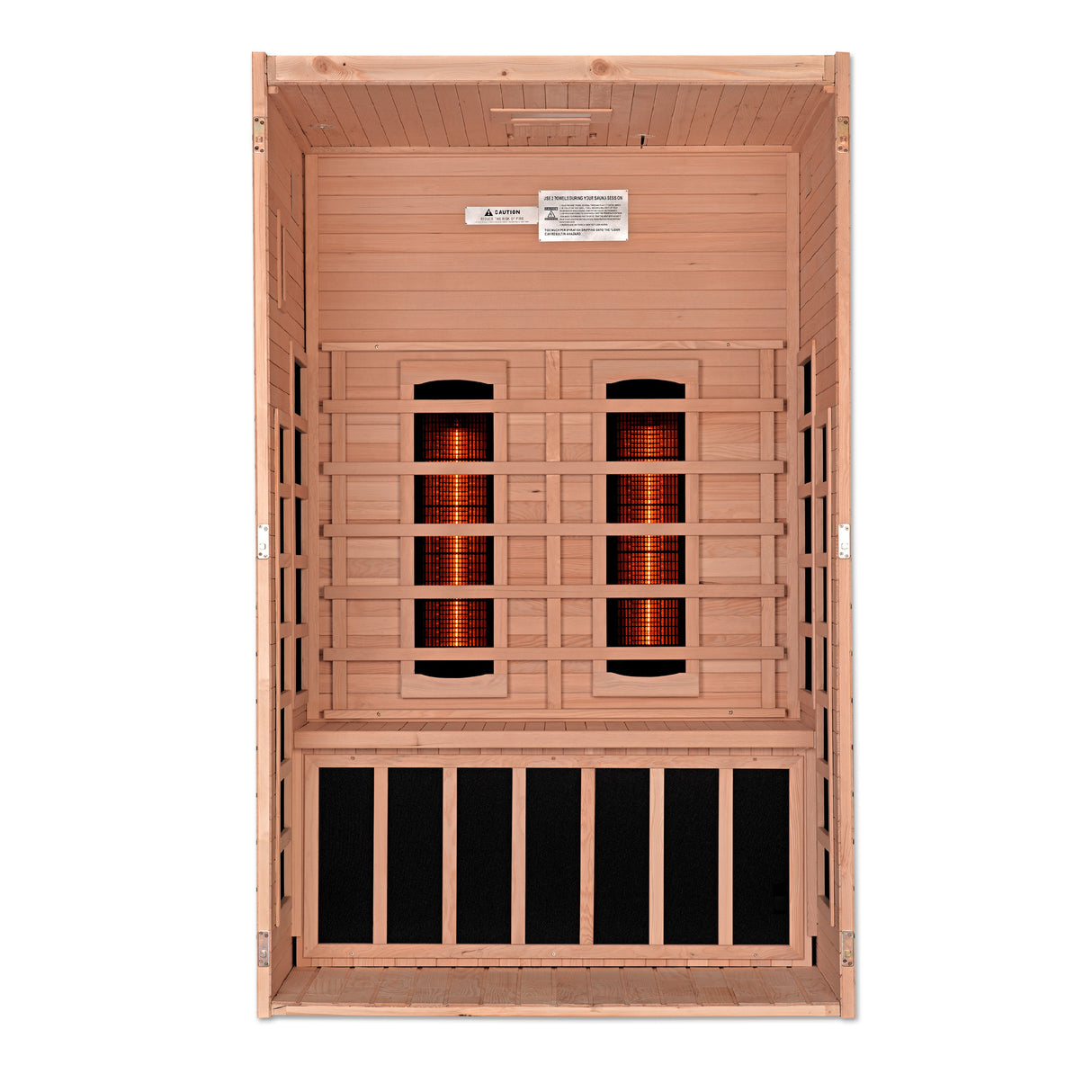 Dynamic Santiago 2-Person Near-Zero EMF Far Infrared Sauna - Ideal for Health and Wellness