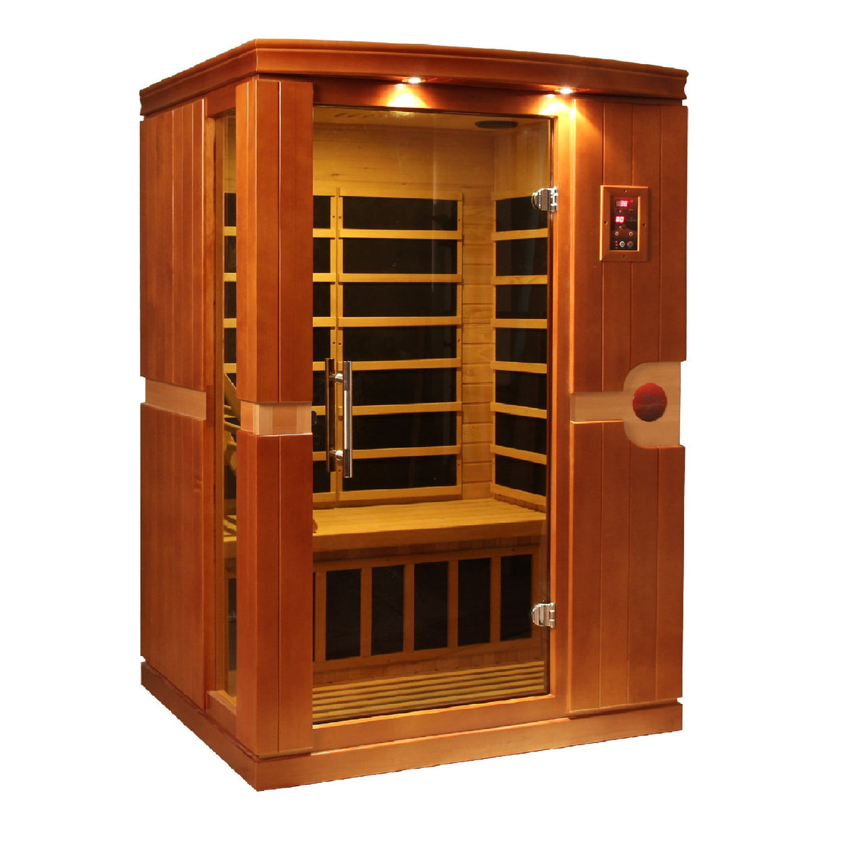 Dynamic Venice Elite 2-Person Far Infrared Sauna with Low EMF - Luxurious Home Wellness Experience