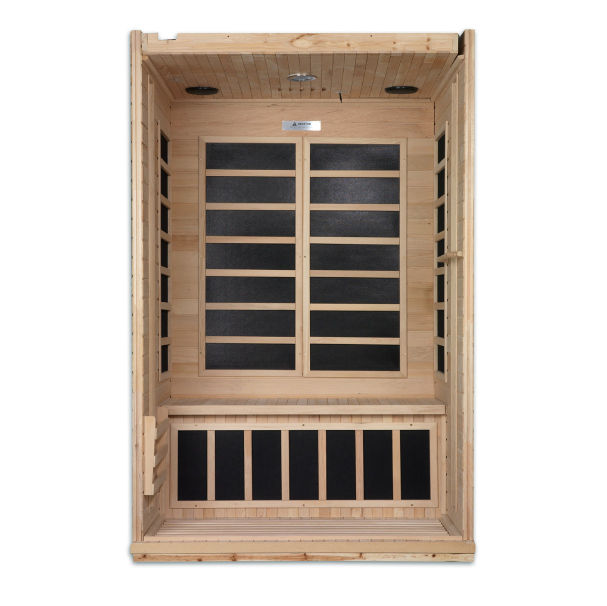 Dynamic Venice Elite 2-Person Far Infrared Sauna with Low EMF - Premium Home Spa Experience