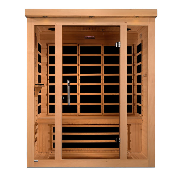 Dynamic Vila 3-Person Low EMF Far Infrared Sauna at Aurora Sanctuary - Shop Now