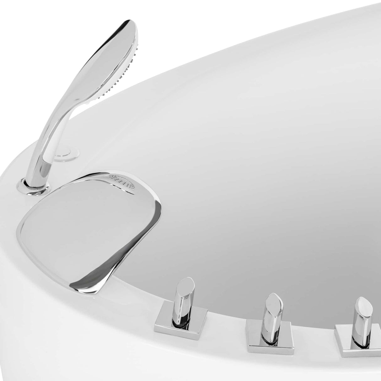 EMPAVA 59JT011 59 IN. FREESTANDING JAPANESE-STYLE AIR MASSAGE TUB