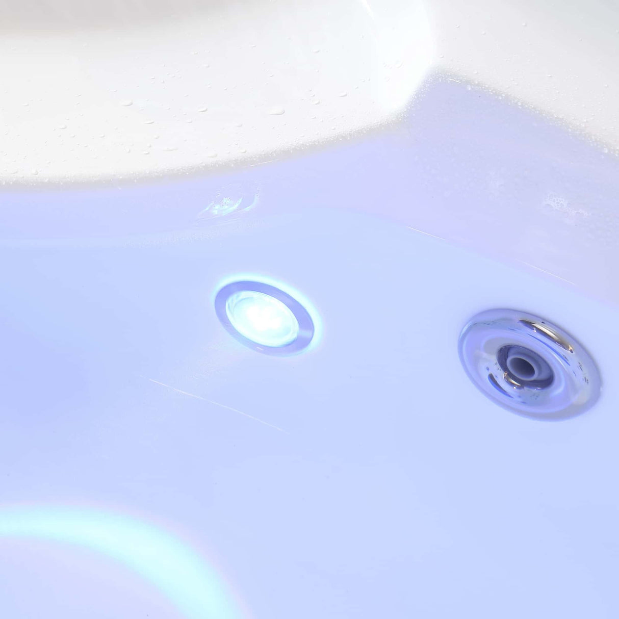 Empava 59JT319LED 59-In Whirlpool Corner Bathtub | High-Quality Relaxation at Aurora Sanctuary