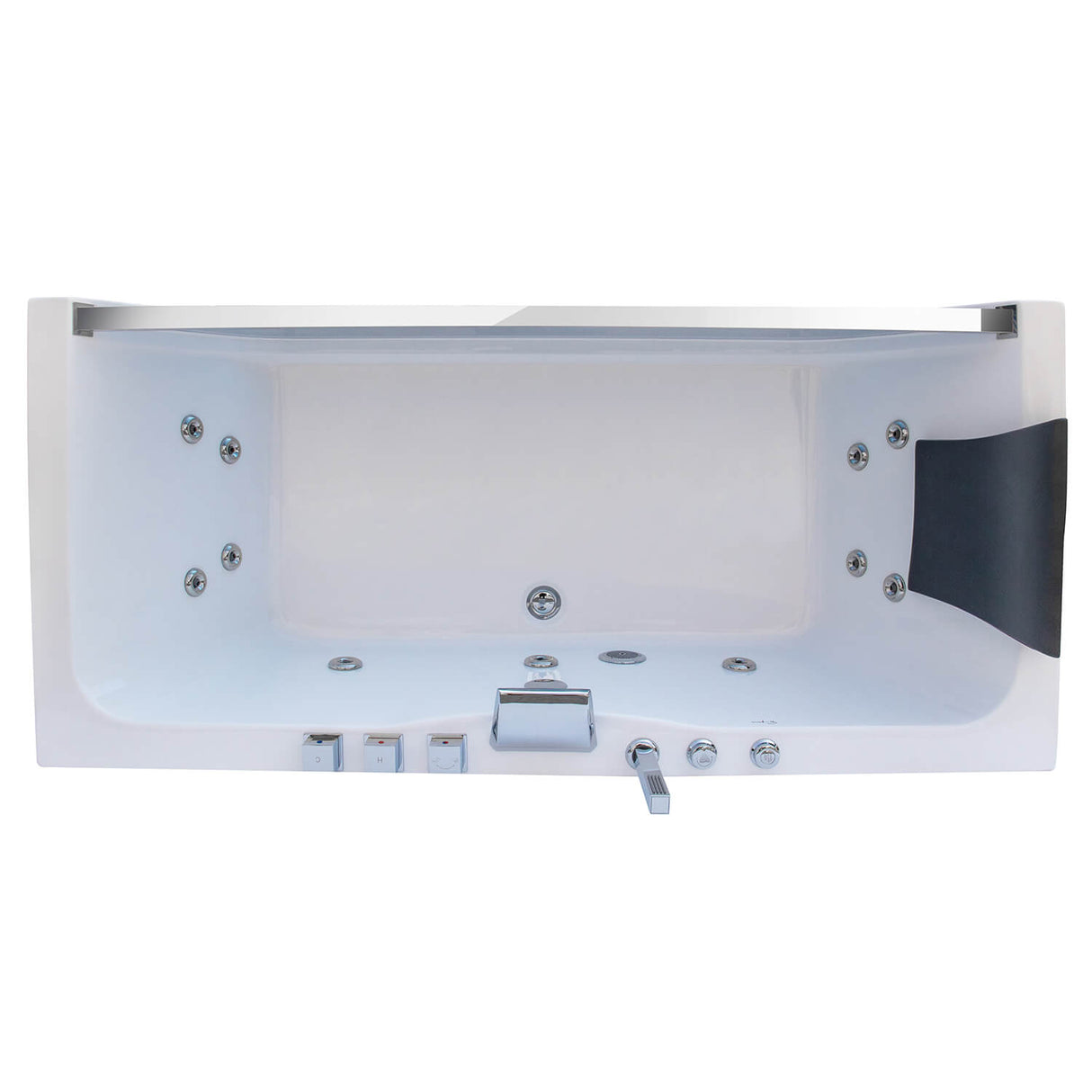 Empava 67JT408LED Whirlpool Acrylic Bathtub with Chromatherapy - Luxurious relaxation at home