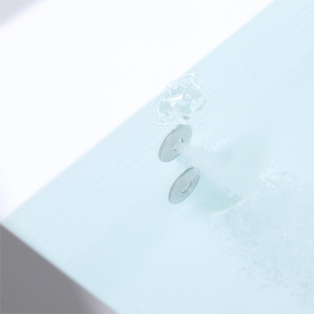 Empava 71JT667B 71-In Alcove Whirlpool Luxury 2-Person Hydromassage Tub - Premium Relaxation Experience for Two in a Spacious Tub
