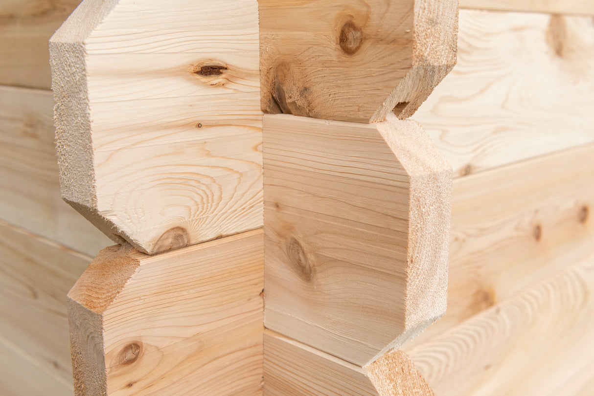 Shop the Dundalk Leisurecraft 6-Person Georgian Cabin Sauna at Aurora Sanctuary - Relax and rejuvenate in this luxurious sauna retreat