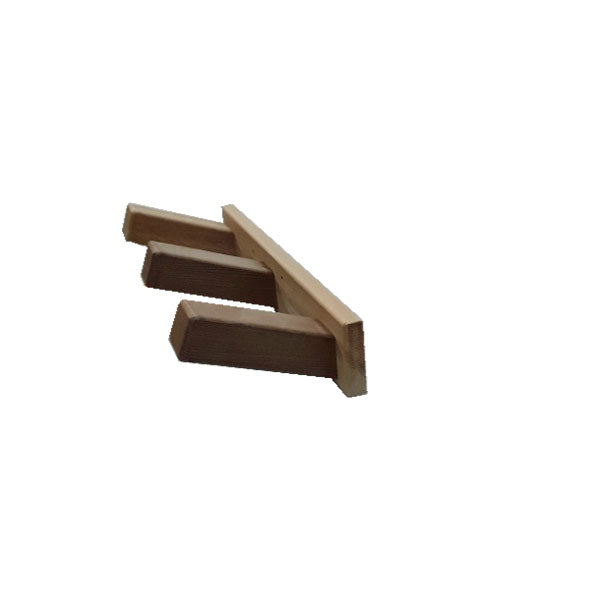 Dundalk Leisurecraft Canadian Timber Towel Hooks 3 Peg