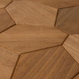 Thermo-Abachi Hexagon Wall Panel