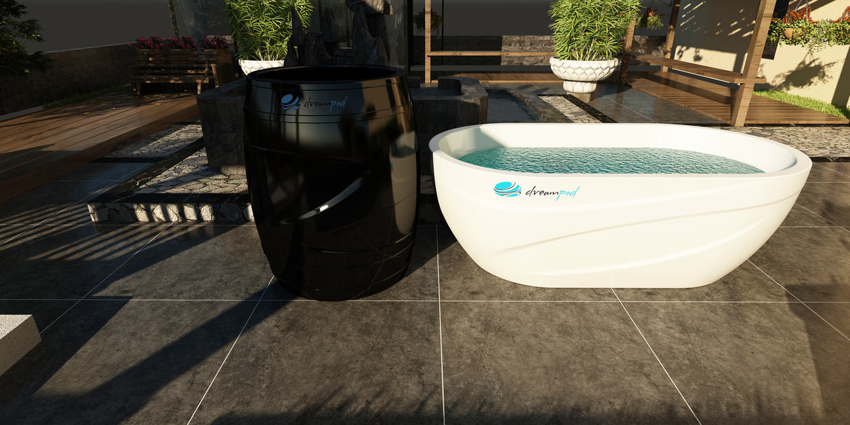 Shop the Dream Pod Fiberglass Ice Bath with Chiller
