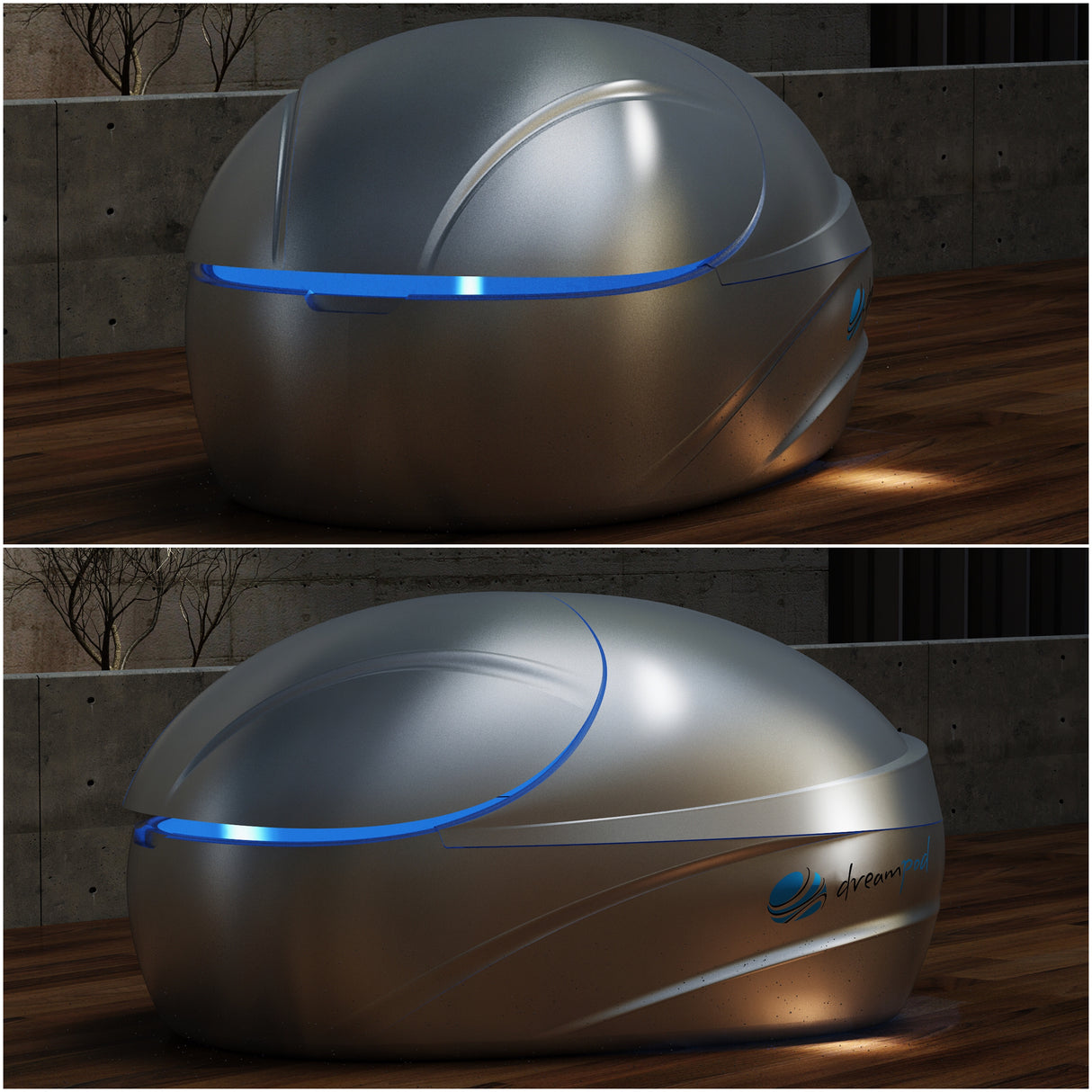 Experience ultimate sensory deprivation in the Dreampod VMAX Float Pod at Aurora Sanctuary