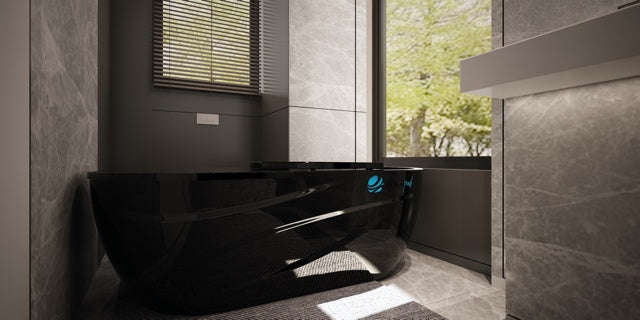 Dream Pod Fiberglass Ice Bath with Chiller - Relax and recover in style at Aurora Sanctuary