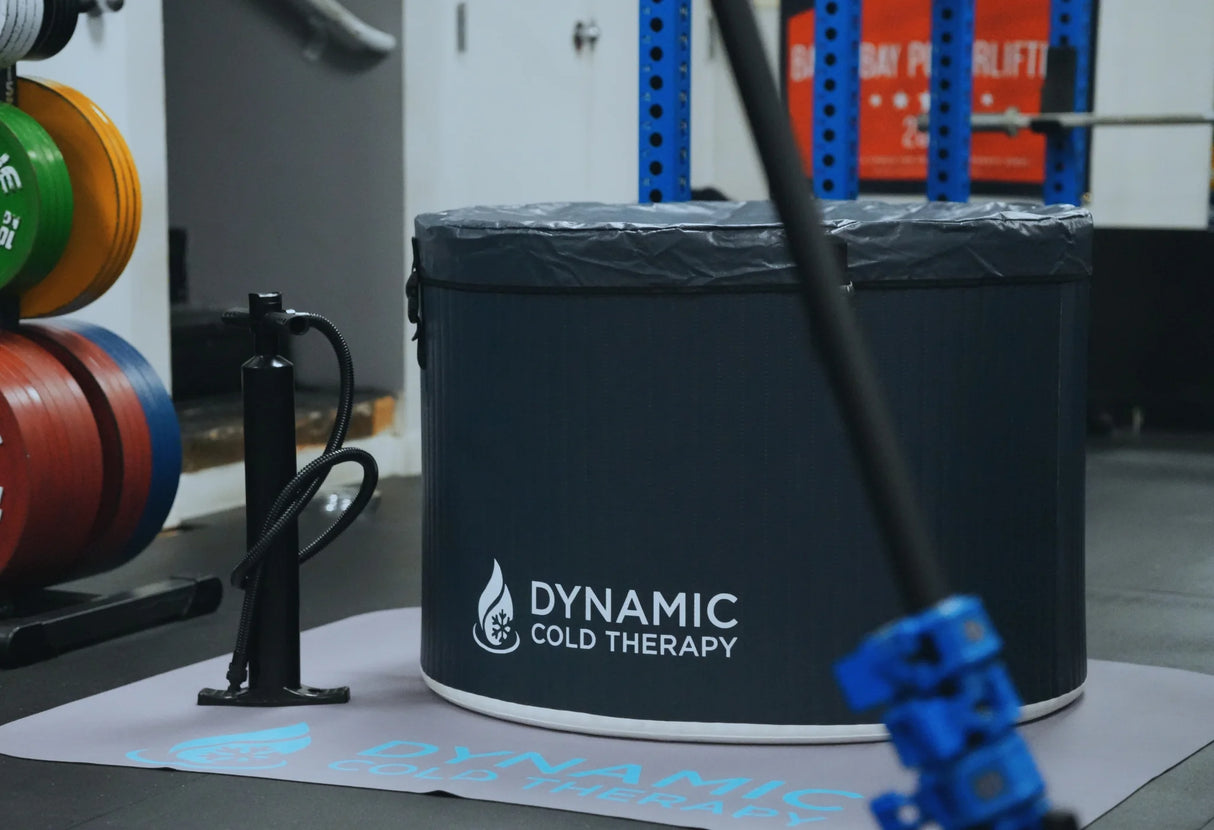 All New 2024 Dynamic Ice Bath Flex | Inflatable Cold Plunge - Military Grade Flex - WiFi Touchscreen Chiller