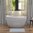 EMPAVA 59JT011 59 IN. FREESTANDING JAPANESE-STYLE AIR MASSAGE TUB
