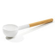 Ladle,Alum,Bamboo,White