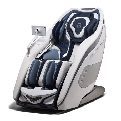 BodyFriend Leonardo DaVinci Luxury Massage Chair - Full Body Relaxation in Lefthalfside view, designed for ultimate comfort and relaxation