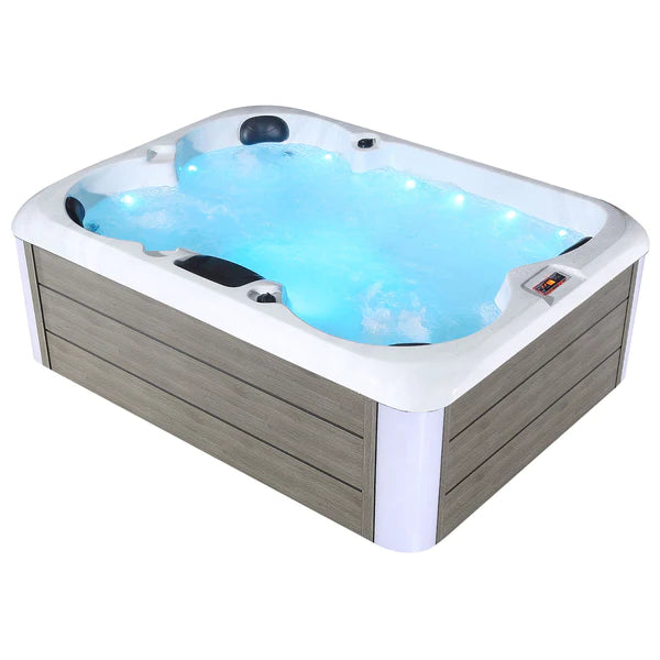 Empava 4-Person Rectangle Outdoor Hot Tub at Aurora Sanctuary - Luxurious Spa Experience