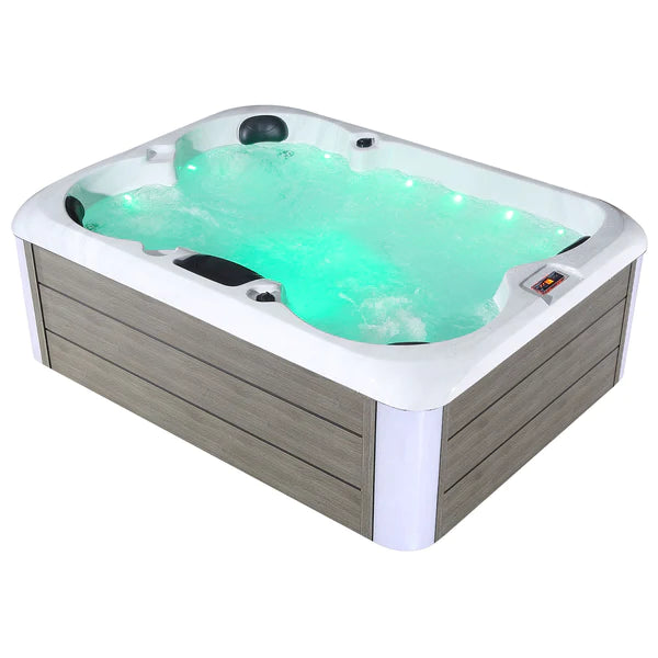 Empava 4-Person Rectangle Outdoor Hot Tub - Premium luxury spa for relaxation and rejuvenation
