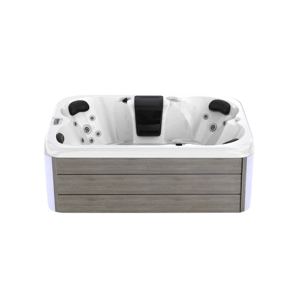 Empava 4-Person Rectangle Outdoor Hot Tub - Ideal for Luxury Outdoor Relaxation at Aurora Sanctuary