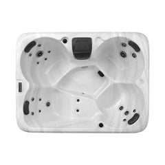 Empava 4-Person Rectangle Outdoor Hot Tub - Relax in Luxury
