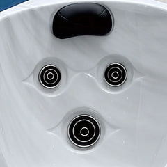 Empava 4-Person Rectangle Outdoor Hot Tub at Aurora Sanctuary - Relax in Luxury