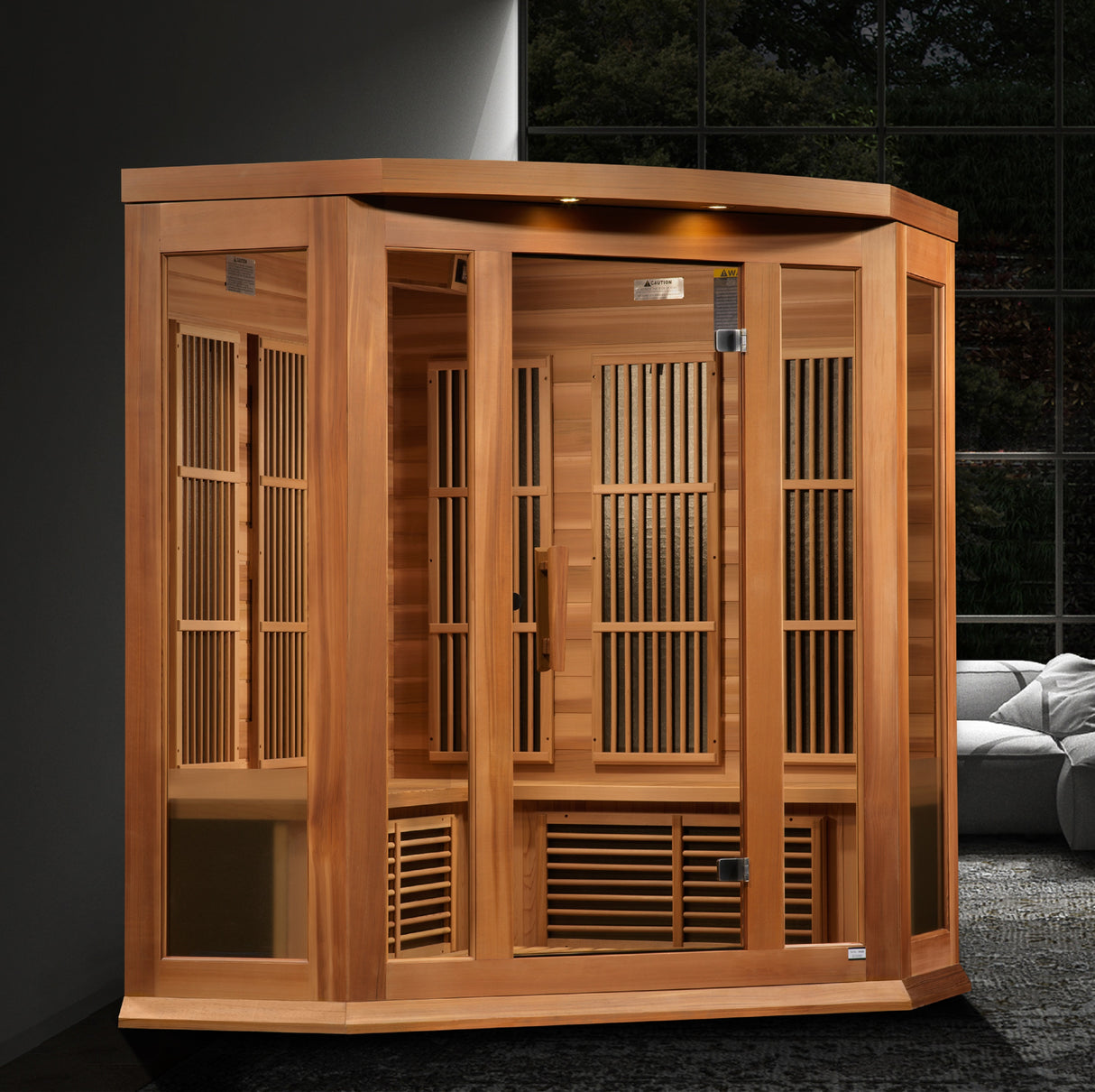 Maxxus Avignon 3-Person Far Infrared Sauna | High-quality relaxation therapy in your home