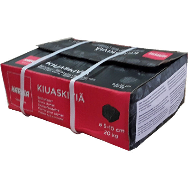 Dundalk Leisurecraft Canadian Timber Box of Sauna Rocks Red Box