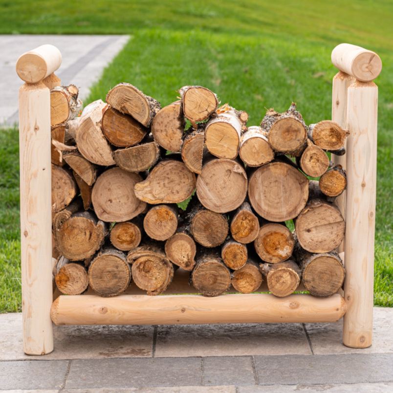 Dundalk Leisurecraft Canadian Timber Log Firewood Rack