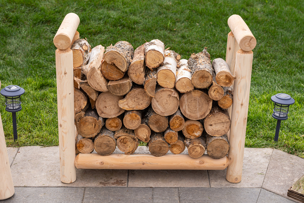 Dundalk Leisurecraft Canadian Timber Log Firewood Rack