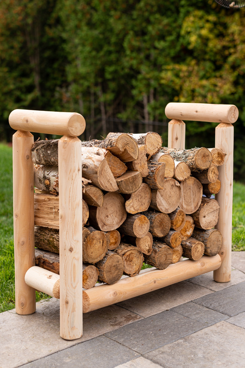 Dundalk Leisurecraft Canadian Timber Log Firewood Rack