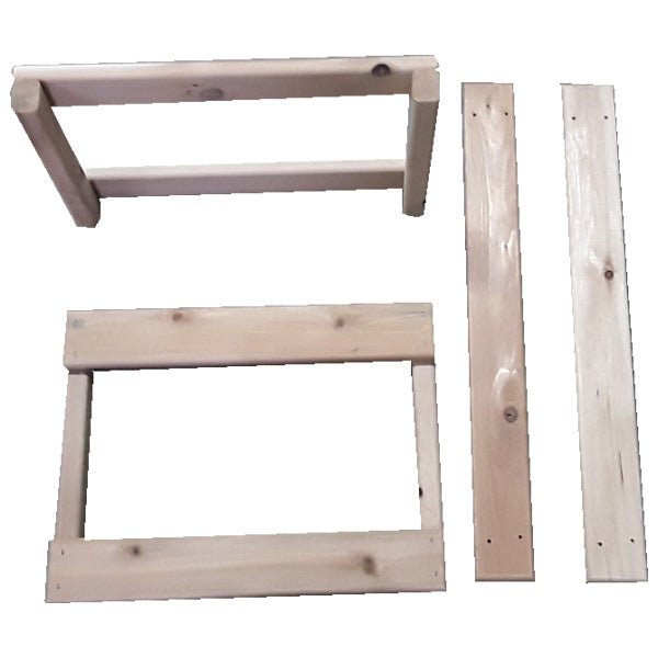 Dundalk Leisurecraft Canadian Timber Electric Heater Shield - White Cedar