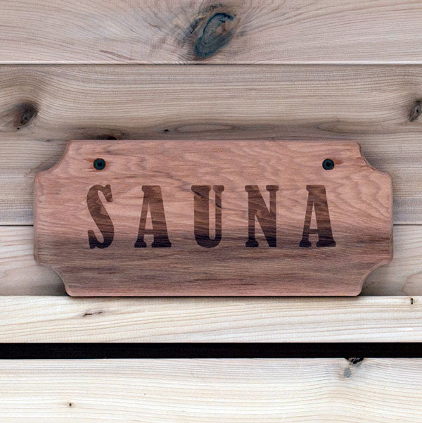 Dundalk Leisurecraft Canadian Timber 5x11 Sauna Sign
