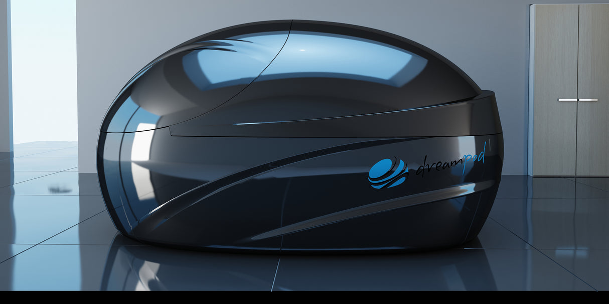 VMAX Float Pod by Dreampod offering ultimate sensory deprivation experience at Aurora Sanctuary