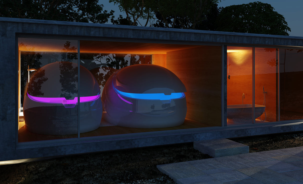 Shop the Dreampod VMAX Float Pod at Aurora Sanctuary - The Ultimate Sensory Deprivation Experience