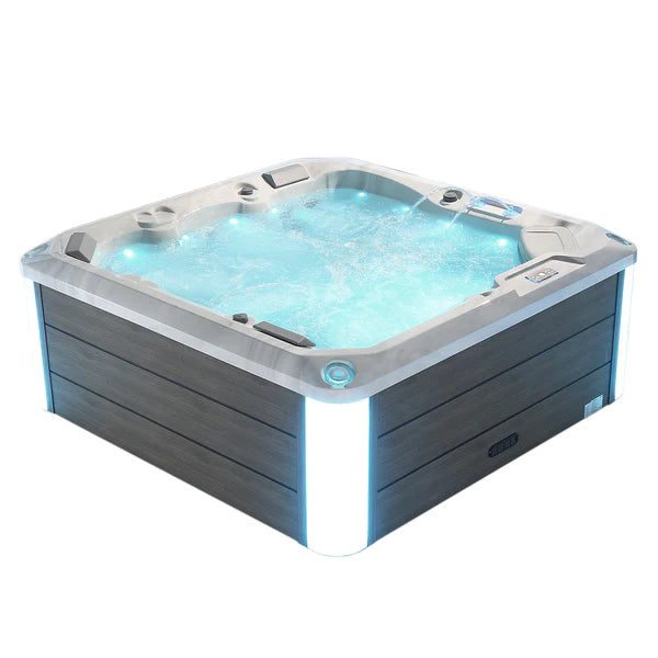 Empava Freestanding Luxury Outdoor Hot Tub in Aurora Sanctuary - 5-Person LED Hot Tub