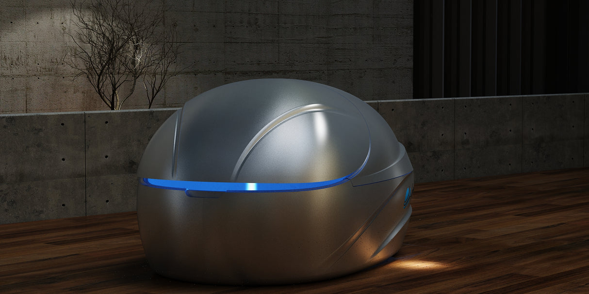 Float Pod Dreampod VMAX offering ultimate sensory deprivation at Aurora Sanctuary
