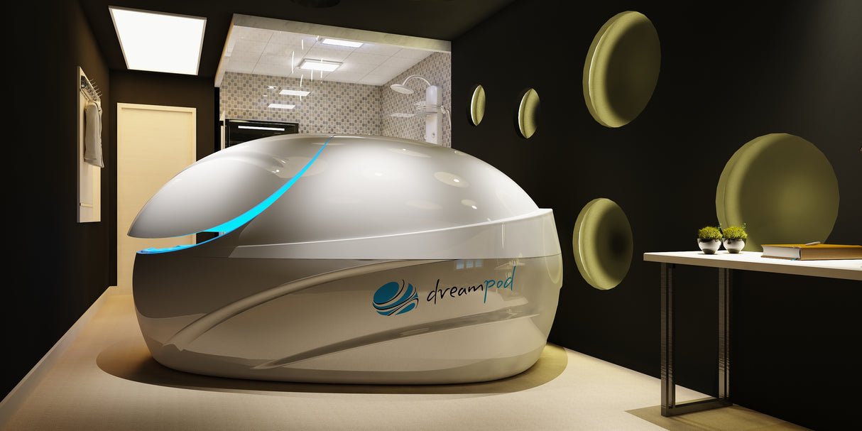 Image of Dreampod VMAX Float Pod at Aurora Sanctuary - The Ultimate Sensory Deprivation Experience for Relaxation and Wellness