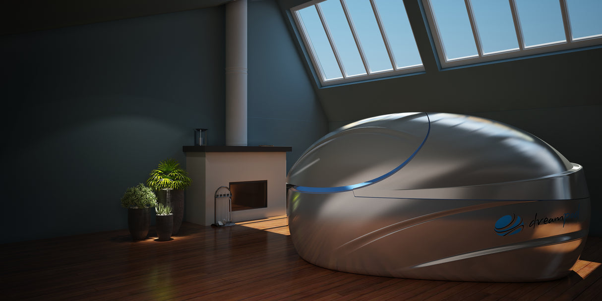 Dreampod VMAX Float Pod for ultimate sensory deprivation experience at Aurora Sanctuary