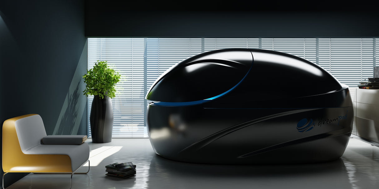 Dreampod VMAX Float Pod at Aurora Sanctuary - The ultimate sensory deprivation experience for relaxation and rejuvenation