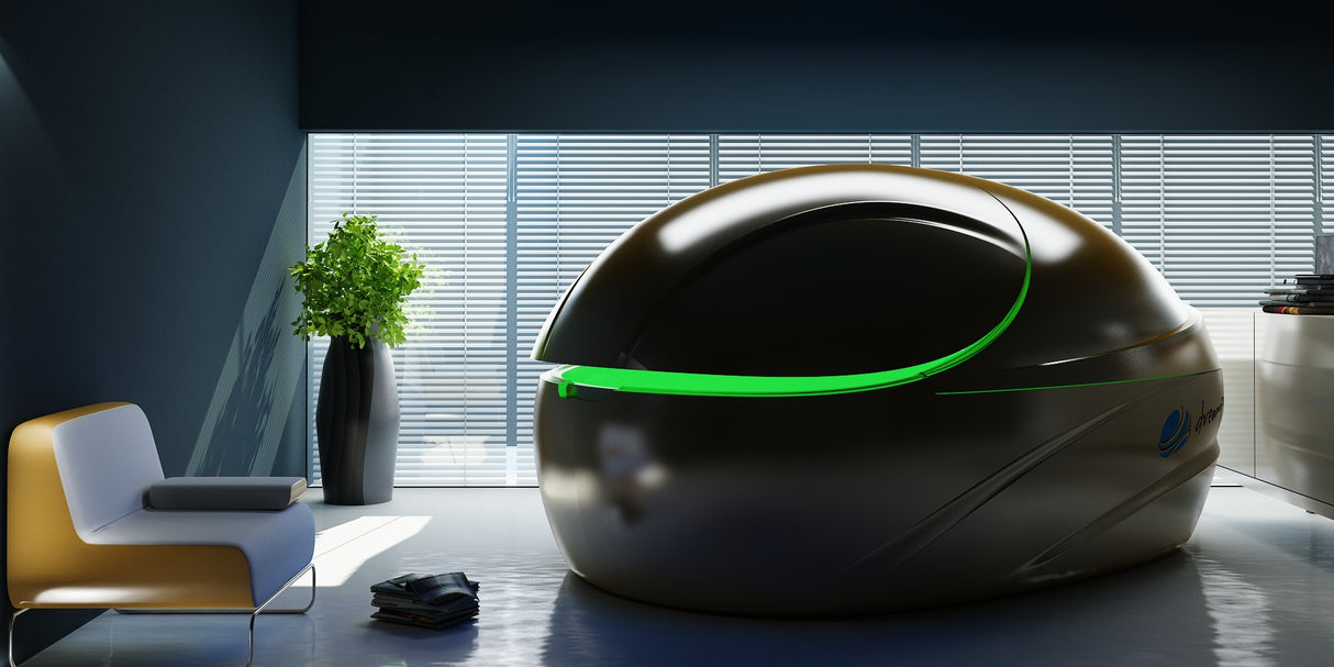 Dreampod VMAX Float Pod at Aurora Sanctuary - The Ultimate Sensory Deprivation Experience for Relaxation and Wellness