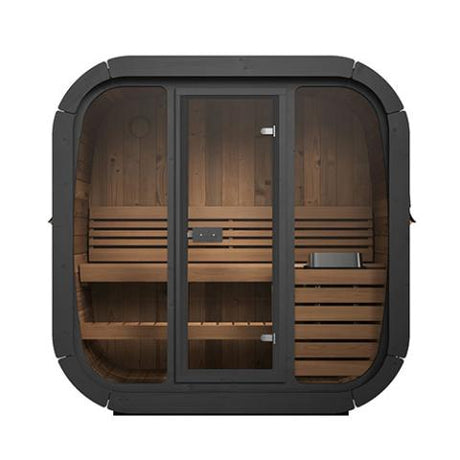 SaunaLife 3 Person Luxury "Cube" Series | NEW 2024 Model CL4G - Aurora Sanctuary
